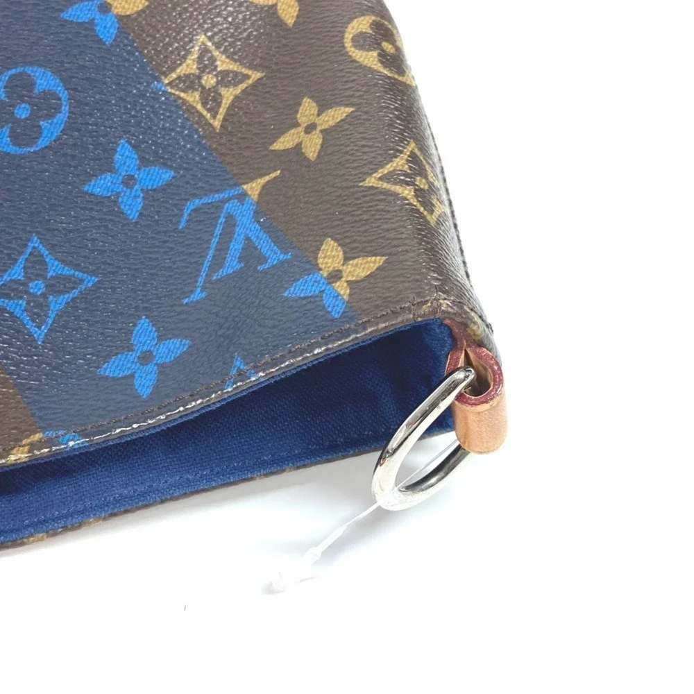 LOUIS VUITTON Brown Monogram Canvas Shoulder Bag